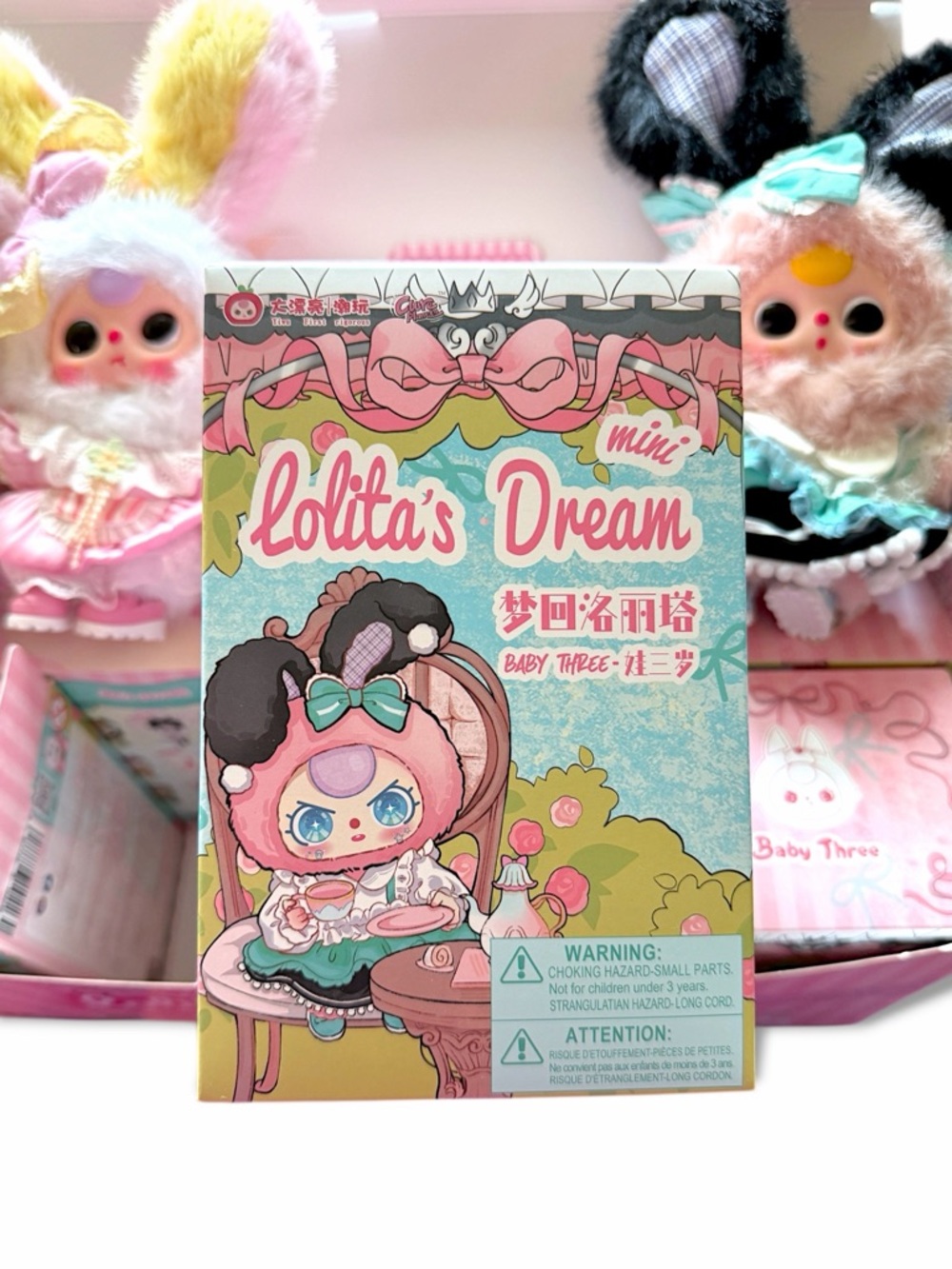 Baby Three Lolita's Dream Series Mini Plush Bunny - Picture 12 of 16